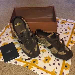 Coach Kelson Outline Sig/Suede shoe